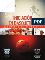 Iniciación en Basquet