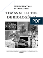 Manual de Practicas de Laboratorio Temas Selectos Biologia II