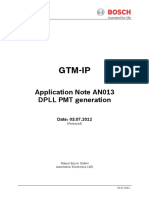 Application Note - Bosch - GTM IP DPLL PMT Generation