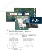 Calculation of Design Capacity: Site Lucena Port 13km