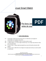 SmartWatch-A1 Manual PT