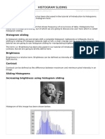 Histogram Sliding