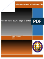 Participación Ciudadana. Estudio de Caso: Programa de Coinversión Social