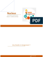 Nucleus: Lecture 3: Functions and Arrays