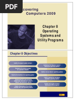 Chapter 08: Operating Systems and Utility Programs