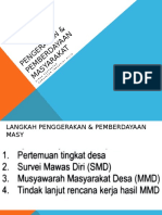 Pengerakan & Pemberdayaan Masyarakat