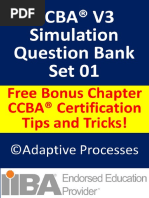 CCBA V3 Question Bank