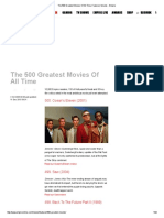 500 Greatest Movies of All Time