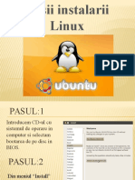 Pasii Istalarii Ubuntu