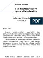 Sindroma Mata Kering Dan Blefaritis