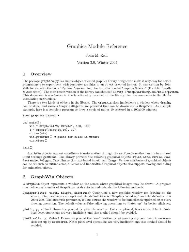 Graphics Module Reference Guide | PDF | Arial | Typefaces