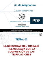 La Seguridad Del Trabajo Relacionado Con La Composicion de Las Tripulaciones