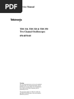 Tektronix TDS 320 Two Channel Oscilloscope