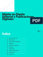 Ma - Ster en Disen - o Editorial y Publicaciones Digitales