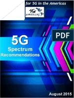 4G Americas 5G Spectrum Recommendations White Paper