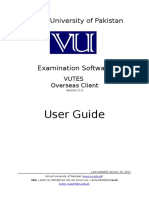 User Guide: Virtual University of Pakistan