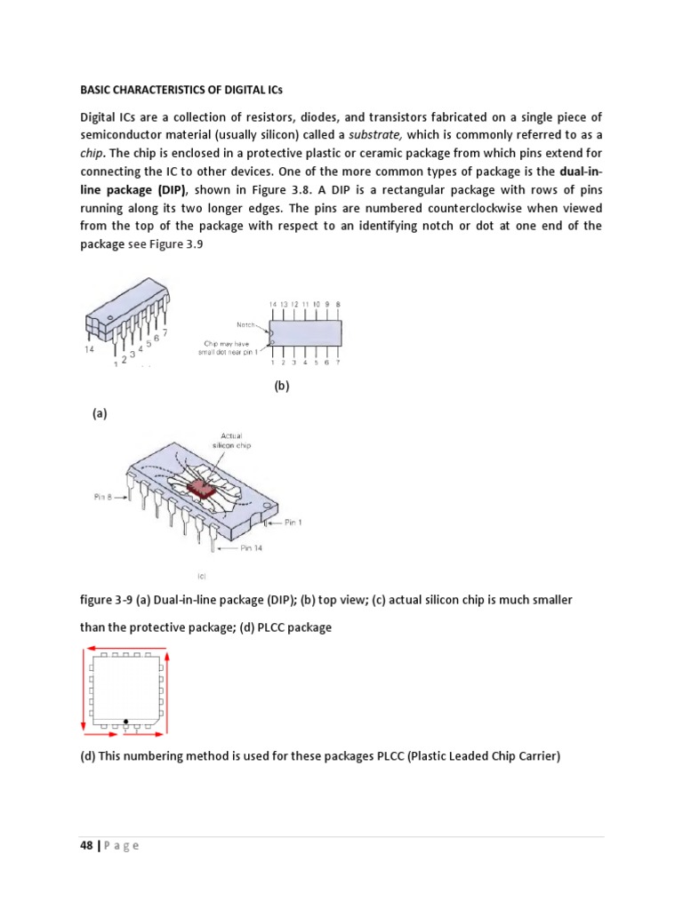 Characteristics of Digital ICs Explained | PDF | Logic Gate ...