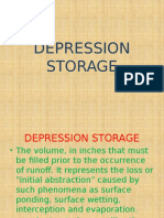 Depression Storage