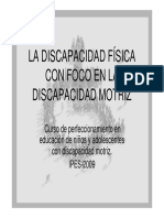 Discapacidades Fisicas Clasificacion Ortesis Protesis y Aparatos PDF