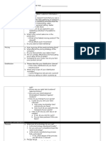 Internal Analysis Audit Questions