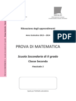 Invalsi Matematica 2013-2014 Secondaria Seconda