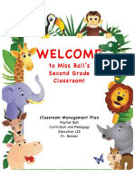 Welcome: To Miss Ball's Second Grade Classroom!