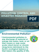 Pollution Control and Disaster Management