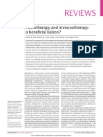 Radiotherapy and Immunotherapy: A Beneficial Liaison