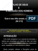 O Filho de Deus e A Religião Dos Homens