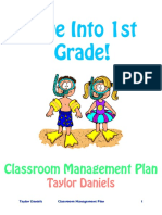 Classroom Management Plan