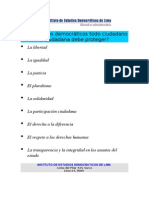 Qué Valores Democráticos Proteger