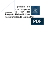 Plan Gestion Calidad Proyecto Aporte Flor
