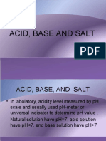 Acid,Base ,And Salt