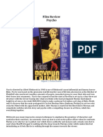 Alfred Hitchcock - Psycho Review