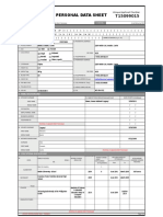 CSC FORM 212 Revised 2005 Personal Data Sheet