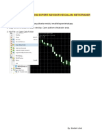 Panduan Memasang Expert Advisor Ke Dalam Metatrader