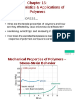Characteristics and Application of Polymers