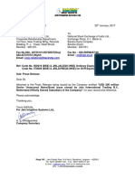 USD 200 Million Senior Unsecured Notes/Bond Issue Closed by Jain International Trading B.V., Netherland (Wholly Owned Subsidiary of The Company) (Corp. Action)