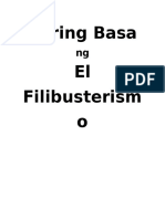 El Filibusterismo Suring Basa