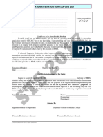 Application Attestation Form