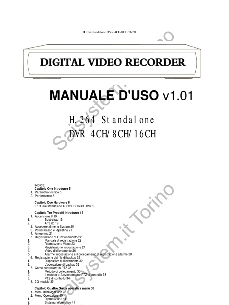 Manuale Italiano 6604V PDF | PDF