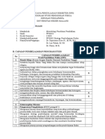 RPS MK Metodologi Penelitian Pendidikan (2017)