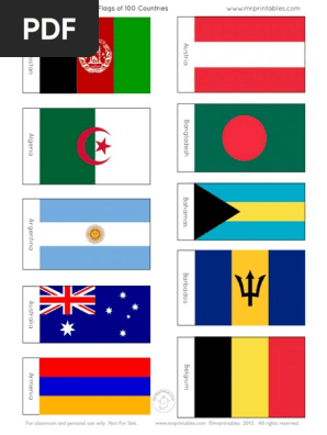 Mrprintables World Flags Bunting Pdf Flag National Symbols