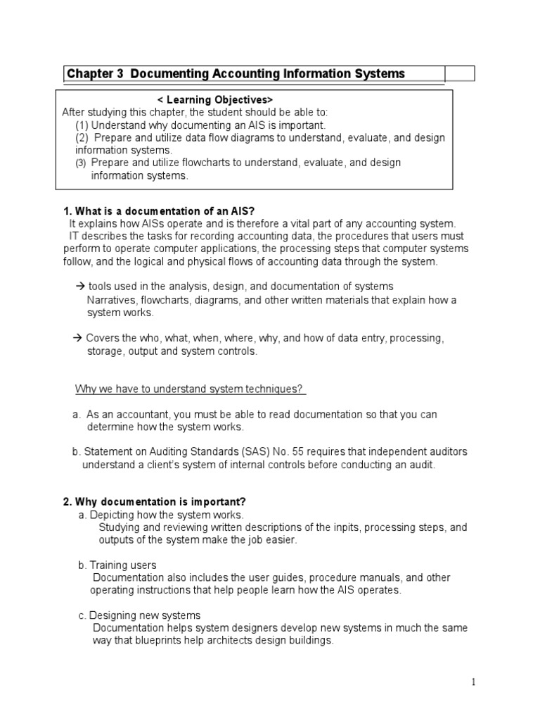 AIS Documentation Techniques | PDF | Computing | Systems Engineering