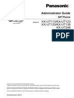 Panasonic Manual UT1xx 248 AG English UA