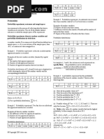 Maths Methods Probability Notes