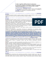 HOTARÂRE Nr. 445 Din 8 Aprilie 2009 Privind Evaluarea Impactului Anumitor Proiecte Publice Si Private Asupra Mediului