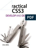 Practical CSS3 Develop and Design