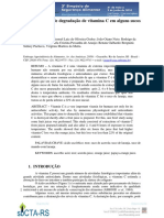 Estudo Taxa de Degradac3a7c3a3o Da Vitamina c Embrapa