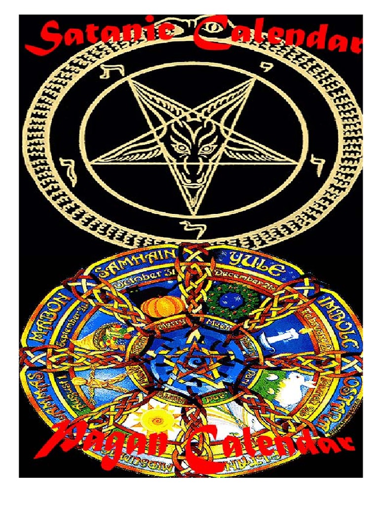 Anonymous - Satanic Pagan Calendars Cd6 Id461463674 Size942 | Wheel Of